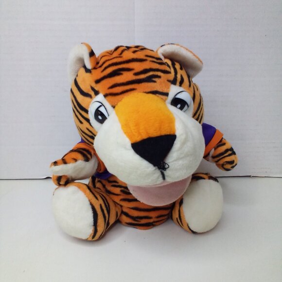 Clemson Tigers Talking Smashers Hand Puppet Go Tigers Working - Picture 2 of 9